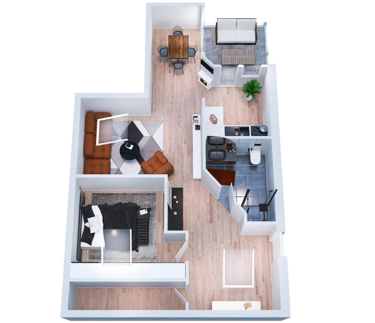 Gemuetliche Mit Dachterrasse, Parkplatz, Zentral - Aber Ruhig Gel. * Heringsdorf (Usedom)